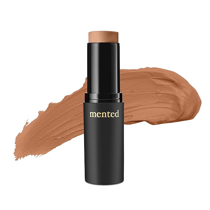 Mented Cosmetics Foundation Stick, Contour Stick, Or Concealer Stick for Medium Skin, Foundation for Black Women Makeup Stick, Dark Contour Stick, Stick Foundation Makeup Vegan and Cruelty Free, T30-Velvo Beauty
