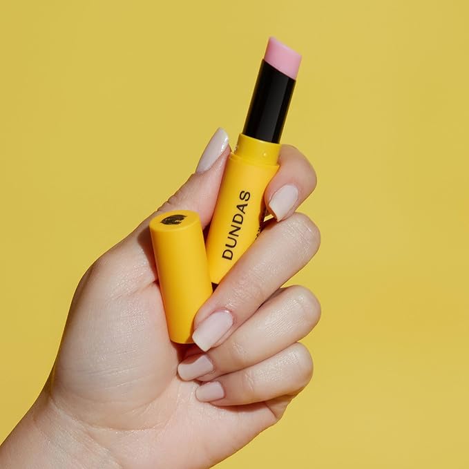 Dundas Pumped Lip, Lip Balm and Plumping Lip Gloss, Lip Care Peptide Formula to Nourish, Plump Lips, Long Lasting, Non Sticky, Lip Blushing Shade, Gender Neutral, Vegan, Cruelty Free Lipstick-Velvo Beauty