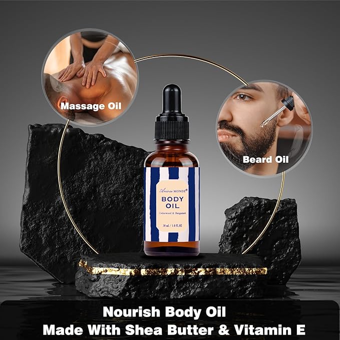 Valentines Day Gifts for Men, Bath and Body Gift Sets for Men with 10 Pcs Cedar & Bergamot Spa Gifts for Men, Bath Sets Includes Shower Gel, Bubble Bath, Body Mist. Perfect Father's Day Gifts for Men-Velvo Beauty