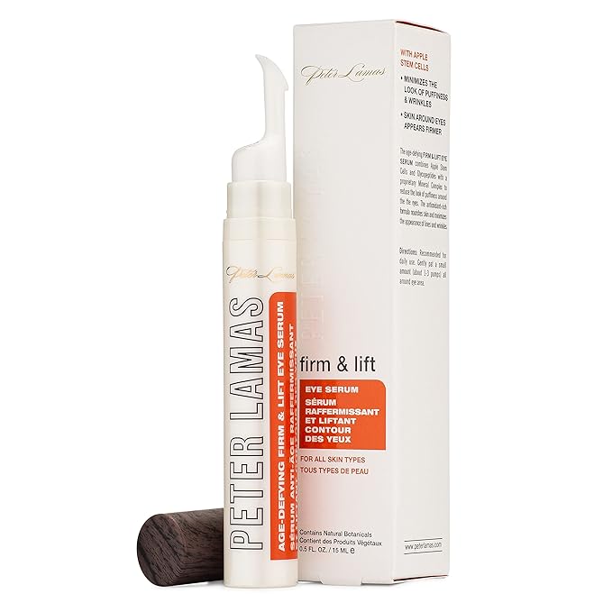 Peter Lamas Firm and Lift Age Defying Eye Serum for Puffiness and Bags | Helps Reduce Dark Circles, Cools and Smooths Under Eye Bags and Fine Lines, Boosts Collagen | Vegan, Paraben and Sulfate-Free-Velvo Beauty