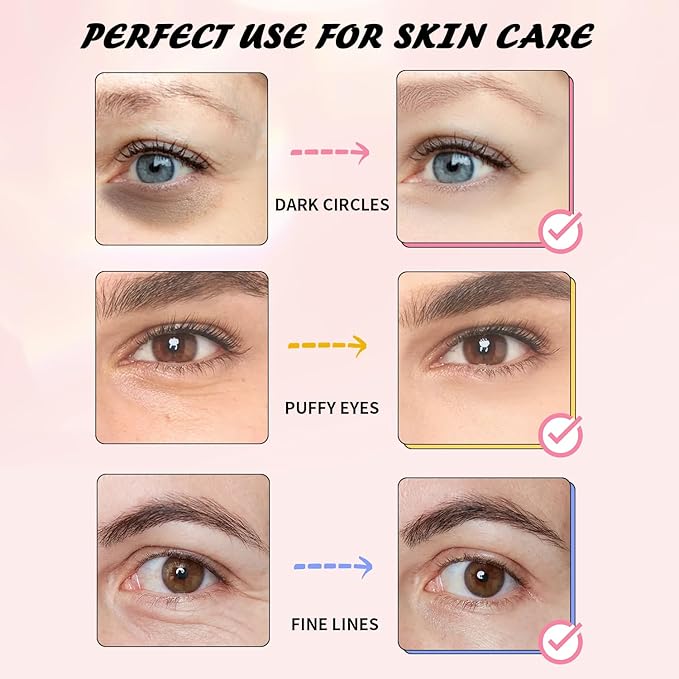 Eye Masks (36 Pairs) - Caffeine, Retinol, 24K Gold for Puffiness, Dark Circle, Wrinkles, Fine Lines - Firming Eye Gel Pads, Great for Holiday Gifts and Personal Use-Velvo Beauty