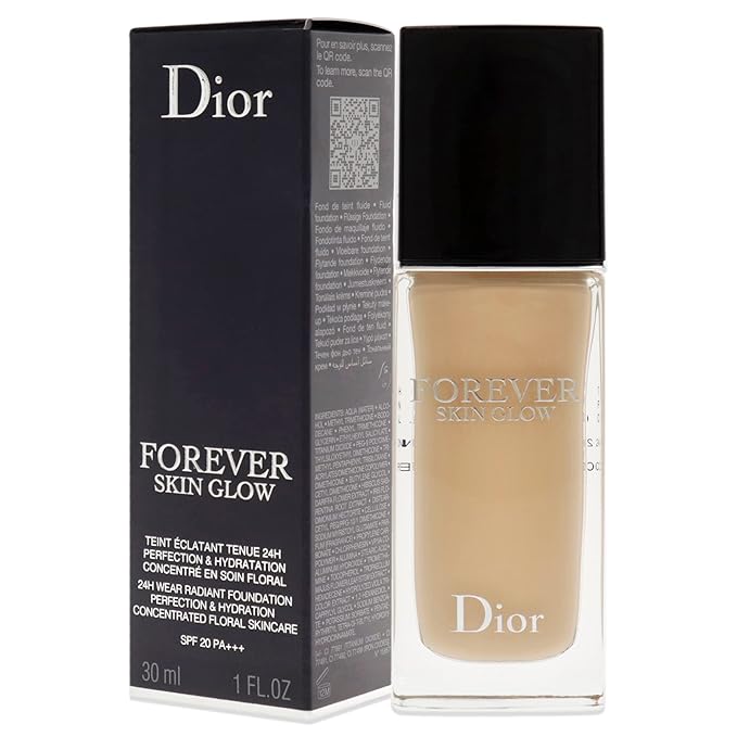 Christian Dior Dior Forever Skin Glow Foundation SPF 20-2N Neutral Glow Foundation Women 1 oz-Velvo Beauty
