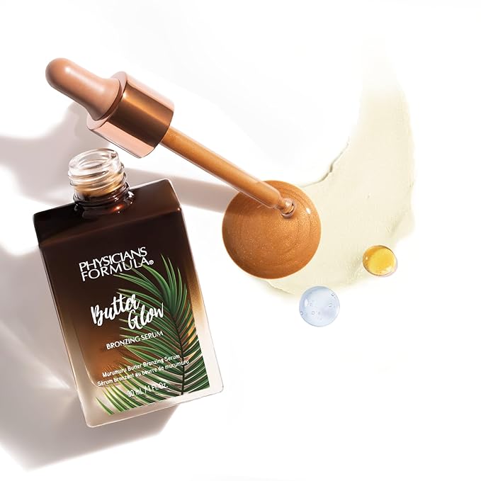Physicians Formula Butter Glow Bronzing Serum, Innovative & Nourishing Skincare Bronzing Drops for Radiant, Natural Sunkissed Complexion - Sunkissed Glow-Velvo Beauty