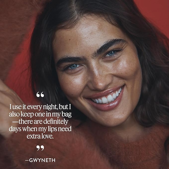 goop Beauty Nourishing Lip Repair Mask | Lip Hydration Treatment | Smooths, Plumps, & Softens | Ceramides & Vegan Lanolin | 0.3 oz-Velvo Beauty