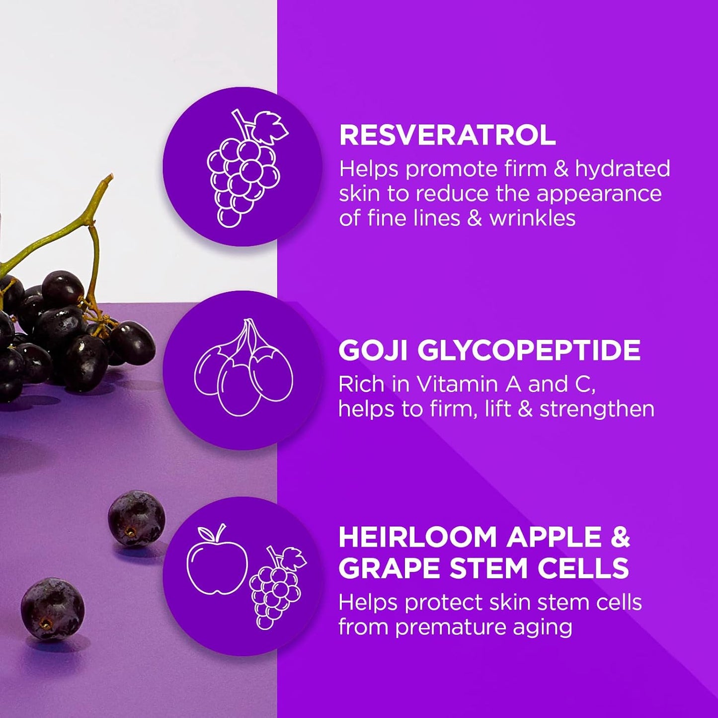 Andalou Naturals, Night Repair Cream Fruit Stem Cell, 1.7 Ounce-Velvo Beauty