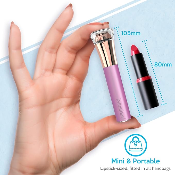 Facial Hair Remover for Women Painless Flawless Electric Razor Epilator Trimmer Shaver with 18K Gold-Plated, 16mm Dual Ring Floating Head, USB Rechargeable, 360° LED for Face Lip Hair Removal-Velvo Beauty