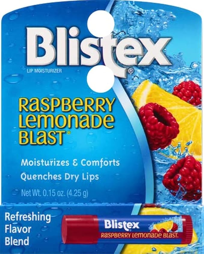 Blistex Lip Protectant, Spf 15, Raspberry Lemonade Blast, 0.15 oz-Velvo Beauty