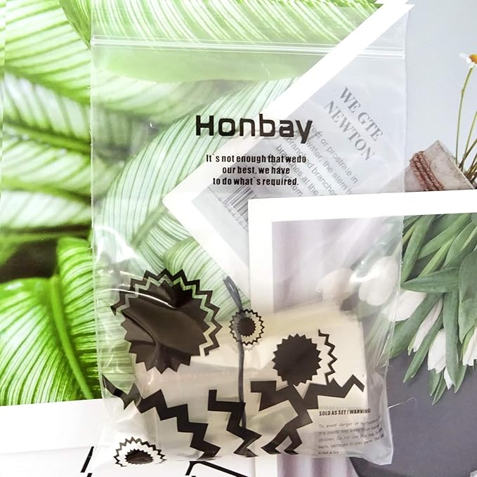 Honbay 200PCS Clear PVC Heat Shrink Wrap Bands for Lip Balm Tubes Chapstick Lip Balm-Velvo Beauty