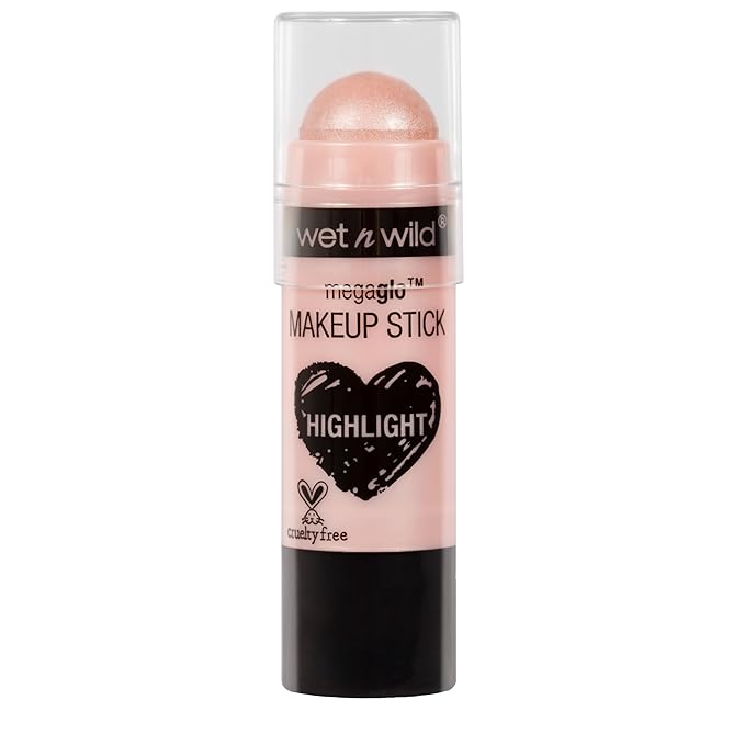 wet n wild MegaGlo Makeup Stick, Buildable Color, Versatile Use, Cruelty-Free & Vegan - When The Nude Strikes-Velvo Beauty