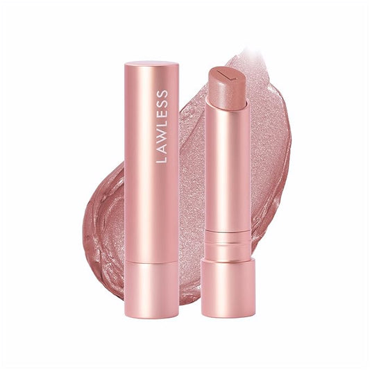 Lawless Forget the Filler Lip Plumping Line Smoothing Tinted Balm - Sweetie - Premium Tinted Lip Balm with Natural Ingredients to Plump and Smooth Lips for a Firmer, Fuller Look - 0.09 oz-Velvo Beauty