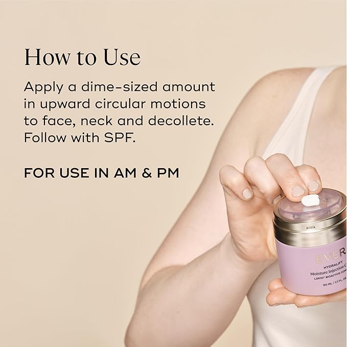 EVER Oil-Free Face Cream (Oily Skin)- Overnight Renewal Facial Lotion, Instant Face Lift Cream, Smooths Fine Lines, Restores Skin Elasticity, Packed with Hyaluronic Acid, Bakuchiol, and Peptides-Velvo Beauty