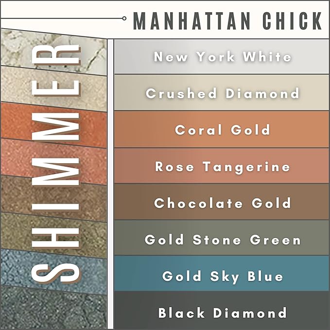 Loose Mineral Eyeshadow and Contouring Palette - Manhattan Chick 8 Shade Set-Velvo Beauty
