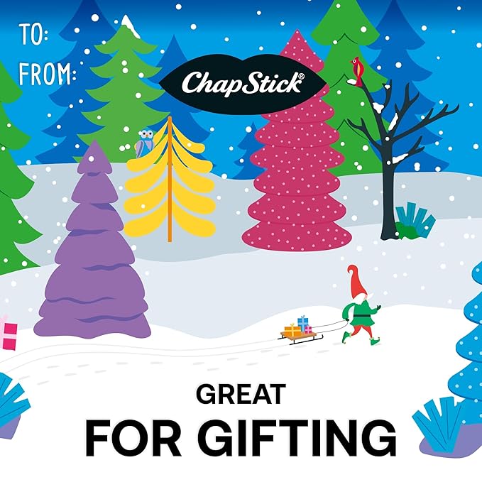 ChapStick Lip BalmVariety Holiday Gift Set, Stocking Stuffers, Christmas Gift 5 Count-Velvo Beauty