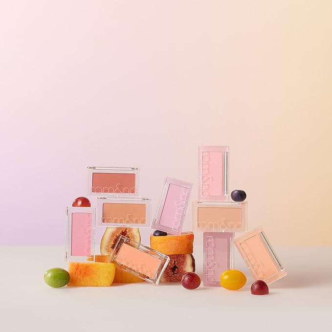 [rom&nd] NEW Better Than Cheek 9 colors | Soft and Fluffy Matte Finish Long-lasting Blush My But Natural Natural-beauty for Daily Use K-beauty Blush, Blusher, MCBB, MLBB 5.5g/0.2oz (C02 BLUEBERRY CHIP)-Velvo Beauty