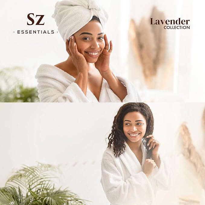 Lavender Essential Oils Collection - Grasse Lavender + High Altitude + Kashmir - Set of 3 Bottles (0.22 Fl Oz - 6.5ml Each)- 100% Pure, Natural & Undiluted - Therapeutic Grade & Vegan-Velvo Beauty