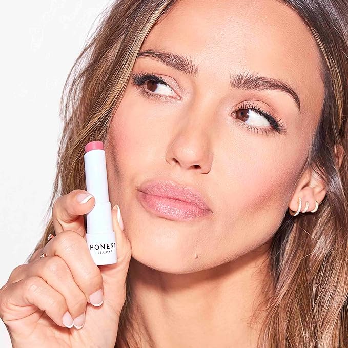 Honest Beauty Tinted Lip Balm | Antioxidant-rich Acai Extracts + Avocado Oil | EWG Certified, Vegan, Cruelty Free | Summer Melon-Velvo Beauty