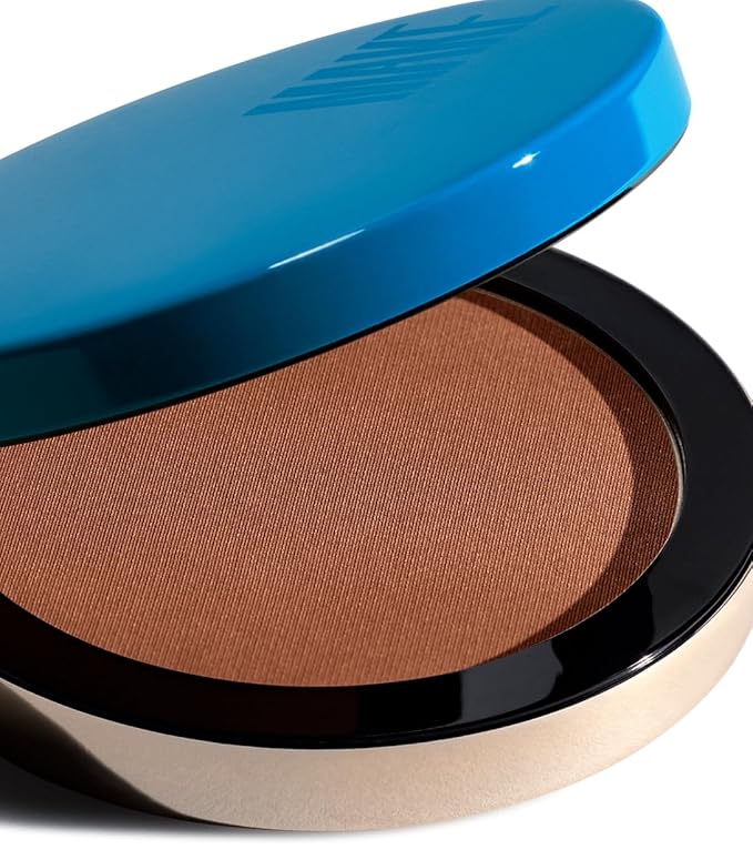 MAKE Beauty Skin Mimetic Microsuede Bronzer Powder - Matte Bronzing Powder Contour, Buildable Formula, Non Comedogenic, Long Lasting Color. Shade - Dune for Medium Neutral Skin-Velvo Beauty