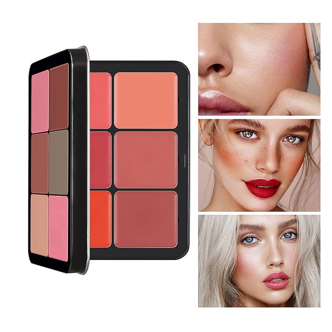 12 Color Concealer Palette & 12 Colors Blush Palette,Full Coverage Makeup,Corrector for Under Eye Dark Circles and Highlight Blush Palette Face Cosmetics Makeup-Velvo Beauty