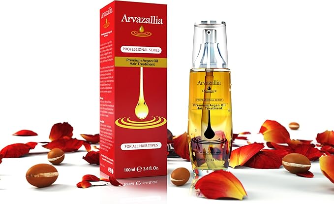 Arvazallia Argan Oil for Hair Treatment Leave in Treatment & Conditioner-Velvo Beauty