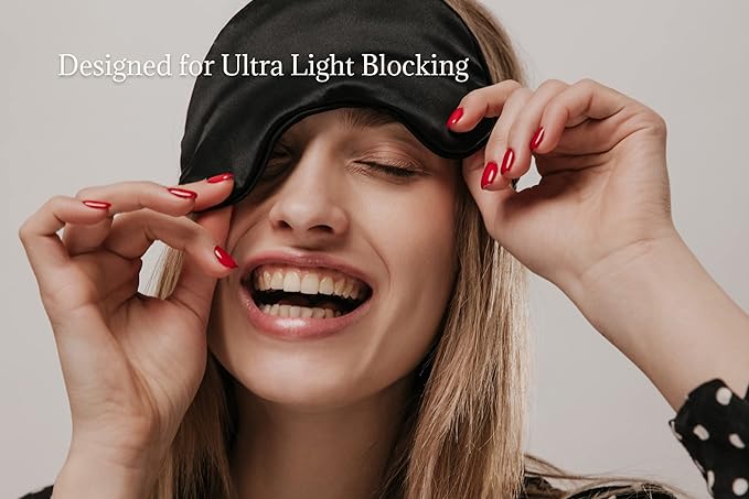 Premium 25 Momme Mulberry Silk Eye Mask for Sleeping (Jungle)-Velvo Beauty