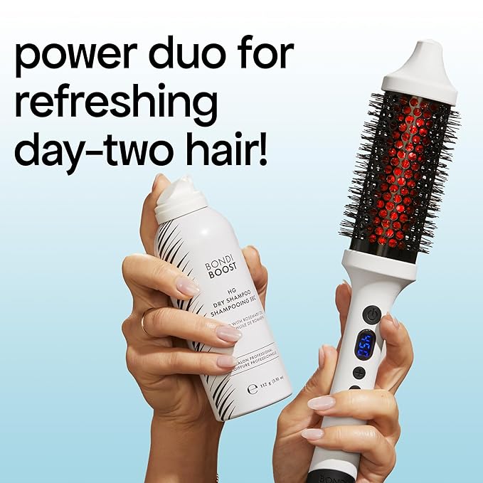 BONDIBOOST HG Dry Shampoo For Women & Men [3.95 oz] - Clinically Tested to Cleanse + Volumizes Hair, Refreshes + Protects & Strengthens Hair - Clean Formula with Rosemary - All Hair Types-Velvo Beauty