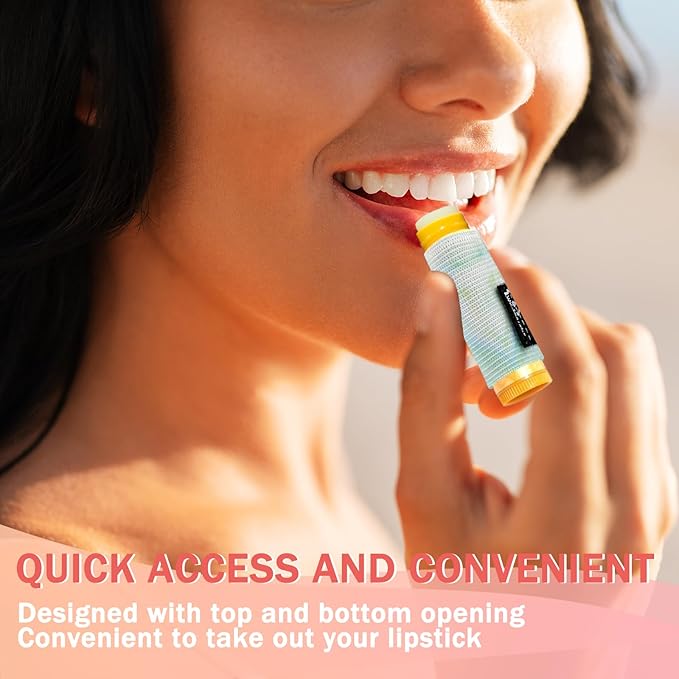 WK IEASON Lip Balm Holder Keychain Bulk Chapstick Holder Key chain-Velvo Beauty