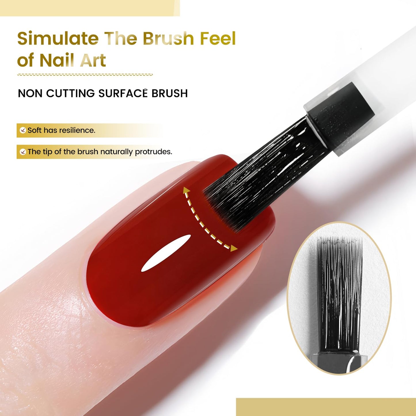 JODSONE Stain-Resistant Gel Top Coat - 16.5ml No Wipe Crystal Top Coat Gel Nail Polish, Anti-Stain & Long Lasting Gloss, for Sweaty Hands or Oil/Water Contact,U V Light Need-Velvo Beauty