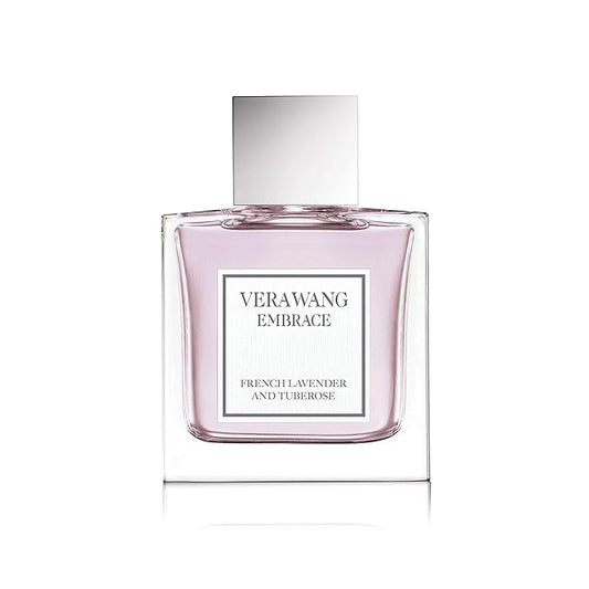 Vera Wang Embrace Eau De Toilette Spray for Women, French Lavender & Tuberose, 1 Fl Oz-Velvo Beauty