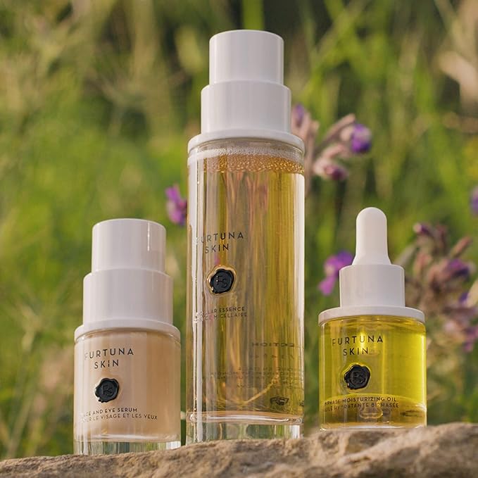 Furtuna Skin Micellar Cleansing Essence Water - Dual-Use Cleanser & Toner, Nutrient-Rich, pH Balanced, Organic Botanicals, Dermatologist Approved-Velvo Beauty