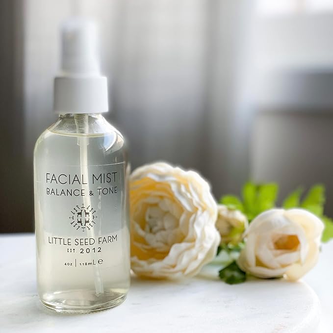 Little Seed Farm Balancing Facial Mist & Toner – Witch Hazel Toner & Pore Minimizer, Net Wt. 4 fl oz | 118ml-Velvo Beauty
