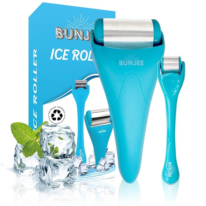 Bunjee Ice Roller For Face Eyes Wrinkles Puffiness Skin Care Beauty Product Men & Women Gift-Velvo Beauty