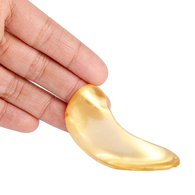 Under Eye Patches(30 Pairs), 24K Gold Collagen Under Eye Masks For Dark Circles and Puffiness, Moisturizing & Hydrating Eye Patches For Puffy Eyes, Reduce Under Eye Bags, Anti-Aging Eye Care Treatment-Velvo Beauty