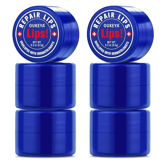 Lip Balm Treatment with Beeswax, Peppermint Oil,Natural Formula Lip Balm with Vitamin E & C Lips Daily Conditioning 24 hrs Long-lasting Moisture, Gentle Exfoliation Prevent Dryness & Chapping-Velvo Beauty