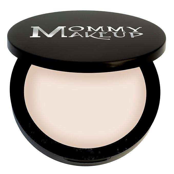 Mineral Dual Powder in Lullaby (Light) | 4-in-1 Pressed Mineral Foundation with SPF 15 for Flawless Glow & Soft Looking Skin | Oil Free, Talc Free, Gluten Free | 0.45 Oz | by Mommy Makeup-Velvo Beauty