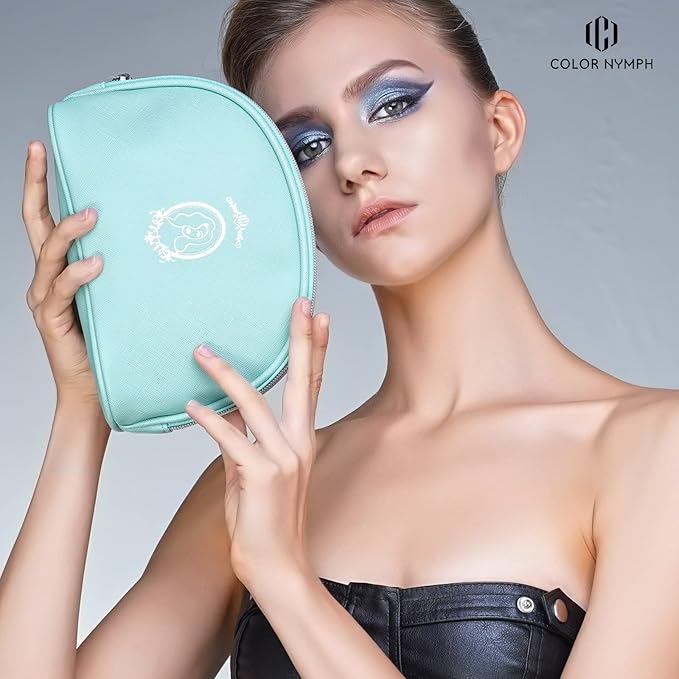 Color Nymph All In One Makeup Kit, Makeup Gift Set for Beginners Teenager Girls with Eyeshadow Palette Blush Lipstick Lip Pencil Eye Pencil Brush Mascara Portable Bag-Velvo Beauty