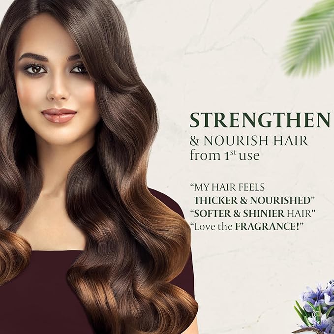 Parachute Advansed Rosemary Hair Oil with Coconut| For 2x Longer & Thicker Hair| Reduces Hairfall & Strengthens Hair| All Hair Types|No Parabens & Silicones| 10.1 Fl.oz.-Velvo Beauty