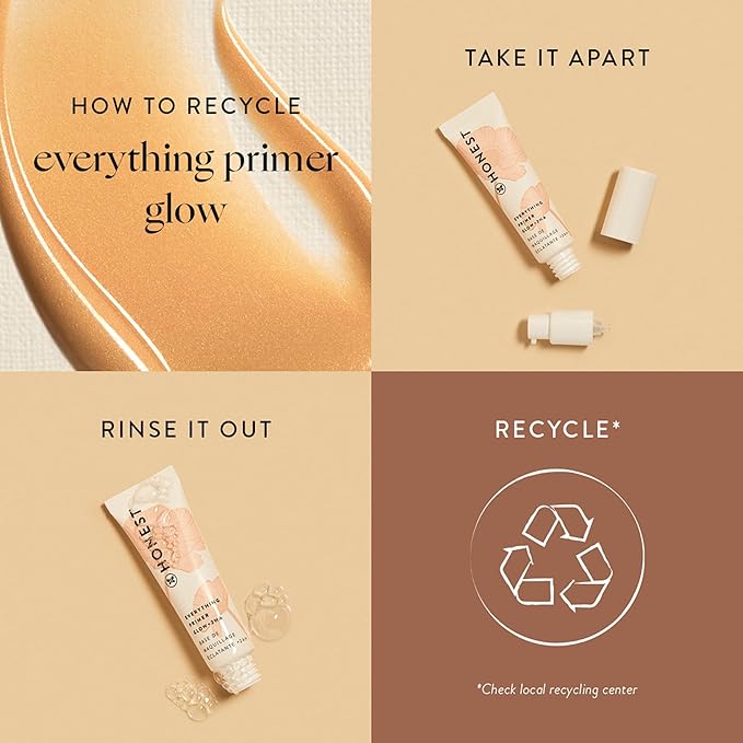 Honest Beauty Everything Glow Primer for All Skin Types | Preps, Brightens, + Hydrates Skin | 2 Types of Hyaluronic Acid, Watermelon + Apple Extracts | EWG Verified, Vegan + Cruelty Free | 1 fl oz-Velvo Beauty