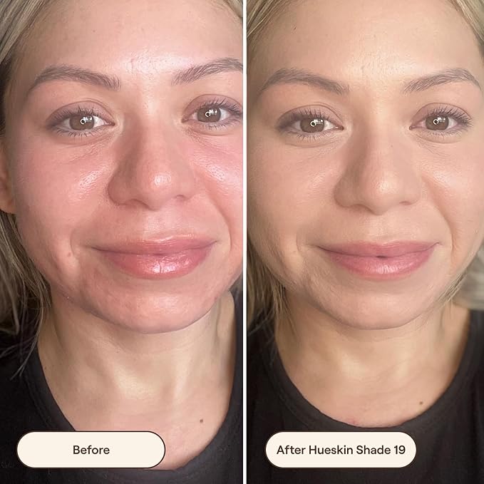 Live Tinted Hueskin Serum Concealer - Medium-to-Full Coverage Concealer with Niacinamide, & Hyaluronic Acid for Dark Circles, Fine Lines & Wrinkles, Buildable Long-Lasting Formula, 0.35 oz Shade 19-Velvo Beauty