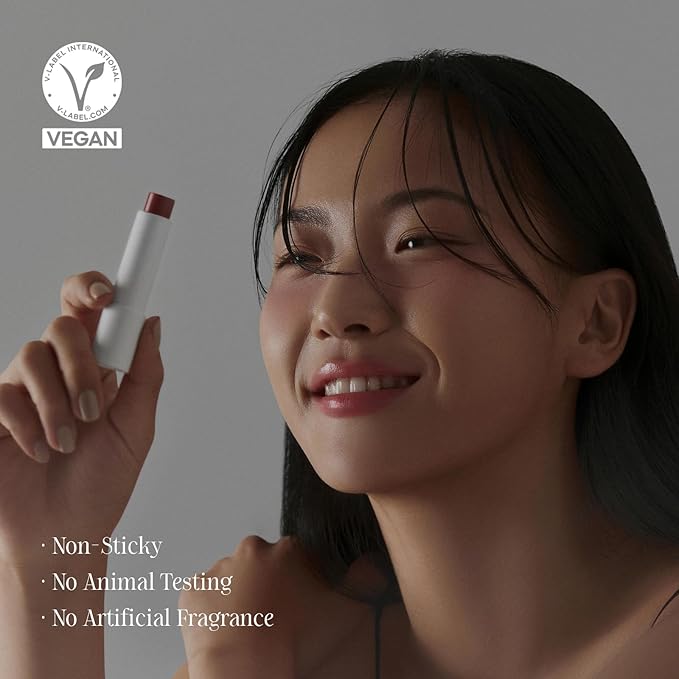 Nourishing Vegan Lip Balm, Unscented Lip Balm with Shea Butter and Plant-Based Oil, Non-Sticky Lip Balm with a Melting Texture, 0.13 oz. (#Pale (Clear))-Velvo Beauty