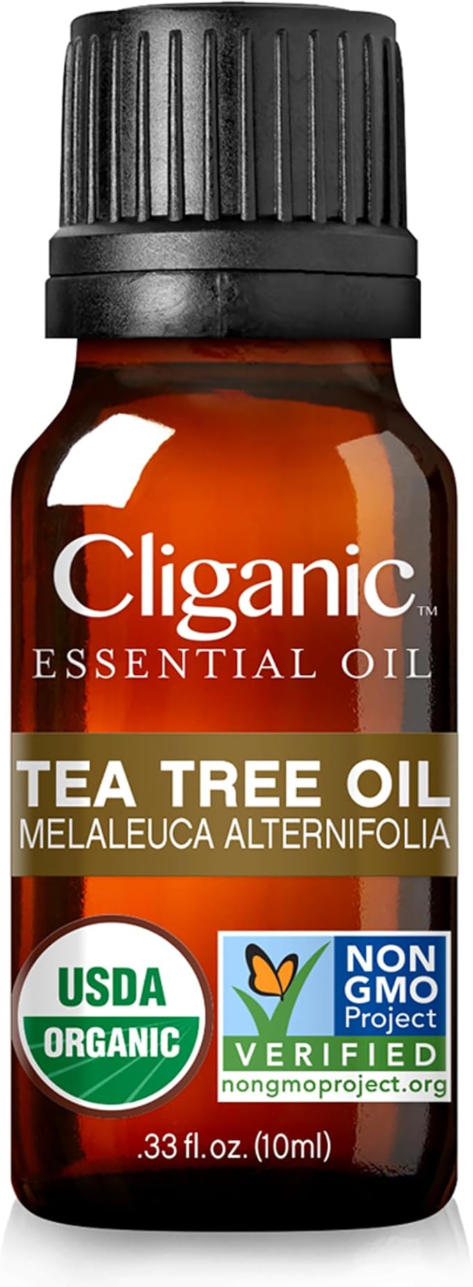 Cliganic Organic Tea Tree Essential Oil, 100% Pure Natural, for Aromatherapy | Non-GMO Verified (Packaging May Vary)-Velvo Beauty