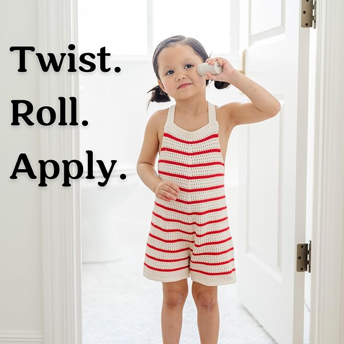 Roe Wellness- Baby Sunscreen Stick SPF 50 Roll-on Stick Clean Ingredients Zinc Oxide | Face & Body UVA & UVB Protection For Toddlers, Newborns-Velvo Beauty