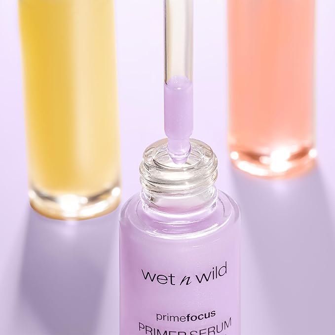 wet n wild Prime Focus Pore Minimizing Facial Serum Primer Makeup Extending | Reduces Pores | Improves Skin Texture | Exfoliates | Retinol Alternative, Hydrating-Velvo Beauty