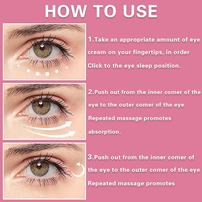2PCS Under Eye Cream Lift Firm Skin Around the Eyes-Velvo Beauty