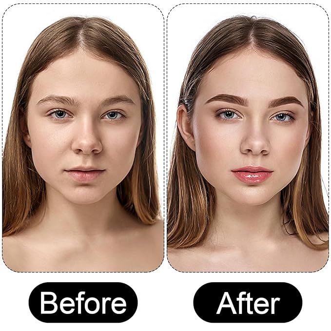 White Face Highlighter Makeup Palette, Matte Highlighters Makeup Powder, Illuminator Highlighter Powder for Cheeks, Collarbone the Nose, Long-lasting Natural Shiny 04#White-Velvo Beauty