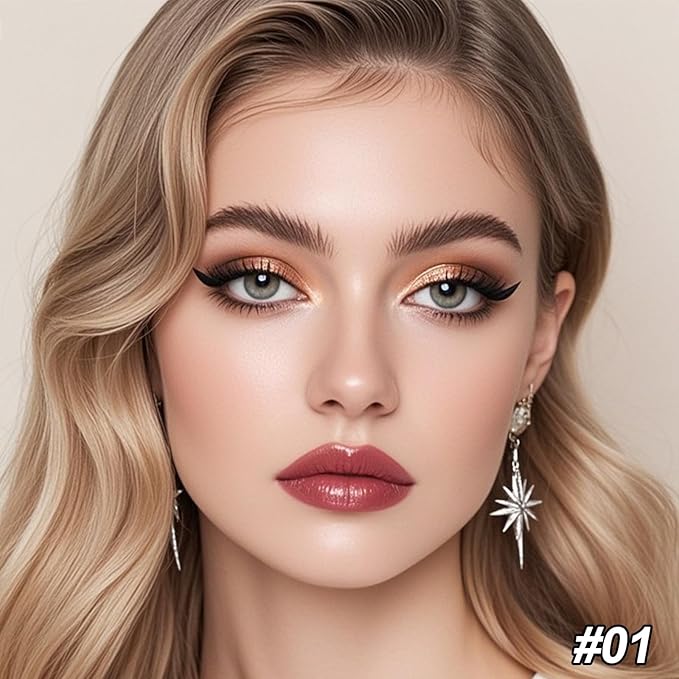 Erinde Quads Matte Eye Shadow Powder Makeup Palette, Nude Neutral Brown Matte Shimmer Eyeshadow, Long Wearing Waterproof Everyday Eye Makeup, sombras de ojos, with Built-In Mirror, 01-Velvo Beauty