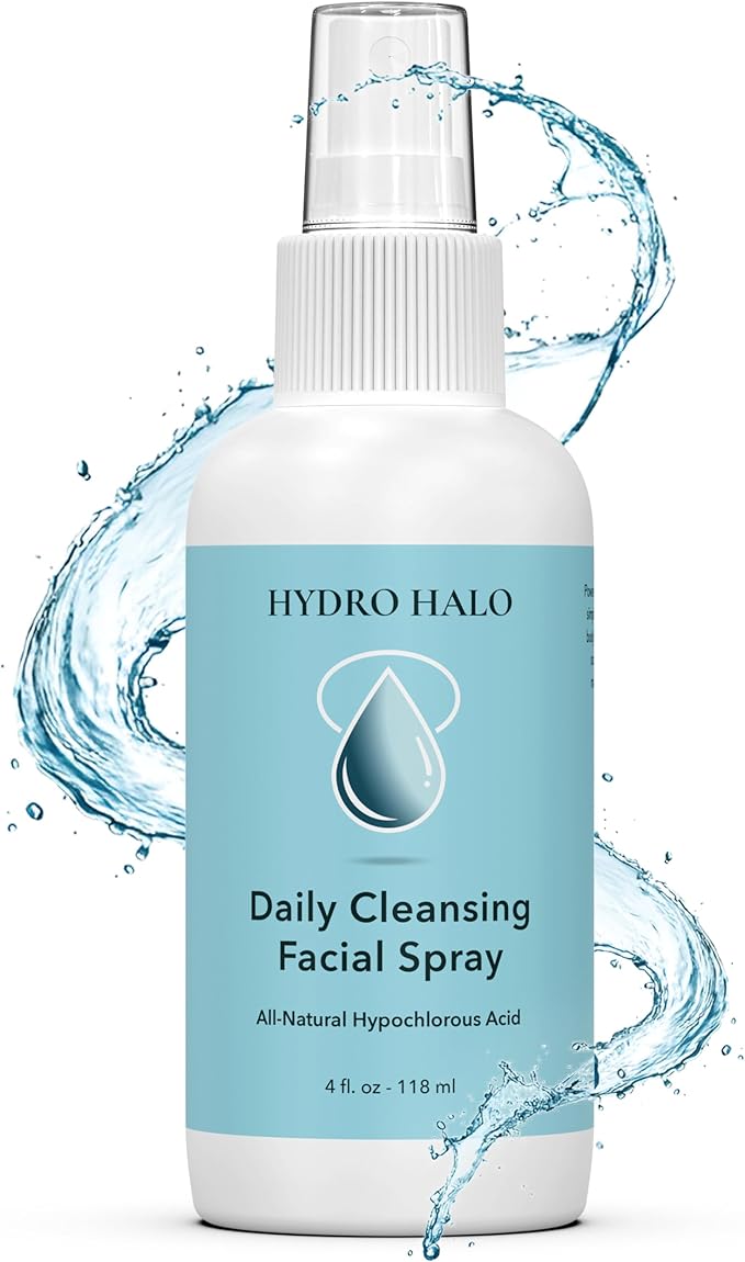 Hypochlorous Acid Spray for Face 4oz – Pure Hypochlorous Acid Spray Cleaner, Daily Cleansing Facial, pH Balanced, Plant Based, No Alcohol, USA Made-Velvo Beauty