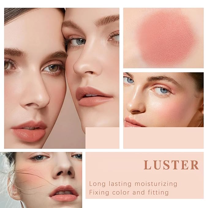 Blush Stick for Cheeks Makeup,Waterproof Cream Blush Face Stick Multi-Use Lip and Cheek Tint,Matte Finish Lightweight Easy to Blend Natural Cream Blusher for All Skin Tones-Glistening Peach-Velvo Beauty
