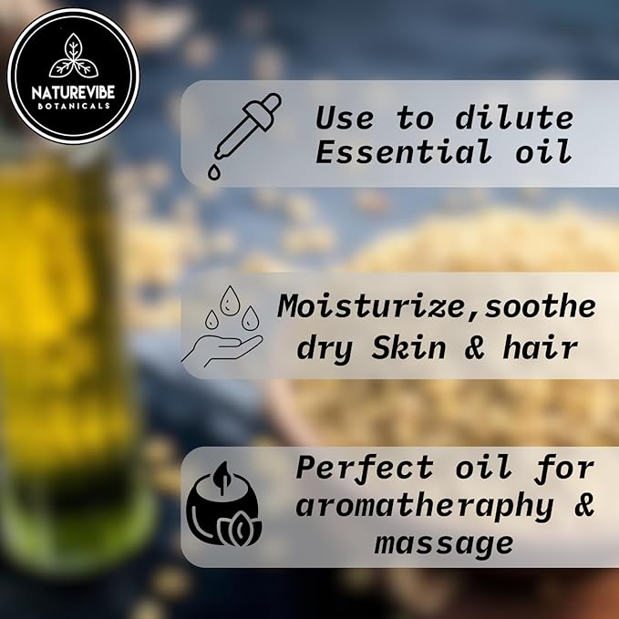 Naturevibe Botanicals Fenugreek Oil 32 Ounces | 100% Pure and Natural | Great for Skin Care and Hair Care-Velvo Beauty