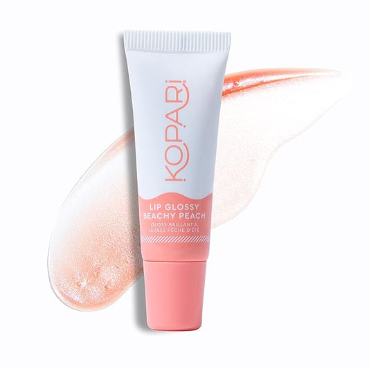 Kopari Beach Peach Lip Glossy 1 Pack-Velvo Beauty