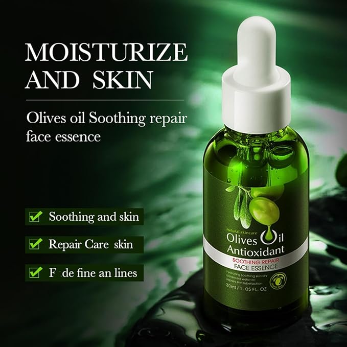 Olive Oil for Skin, 5Pcs Olive Oil Face Skincare Kit, Skin Care Products Set With Olive Oil for Face and Body, Skin Care Routine Kit for Women, Olive Oil Moisturizer, Skin Care for Dry Skin-Velvo Beauty